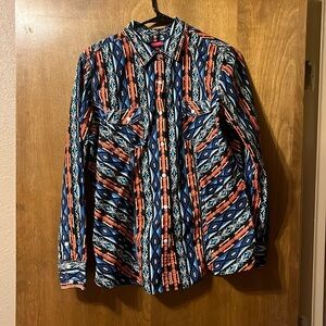 Rock&Roll Denim Pearl Snap